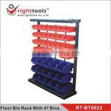 FLOOR BIN RACK WITH 47 BINS thumbnail-1