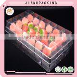 Wholesale Disposable Plastic Rectangular Clear Blister Tray for Packing Fruits Salad thumbnail-4