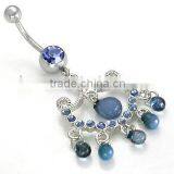 Fashion Stainless Steel Navel Ring Body Piercing Jewelry