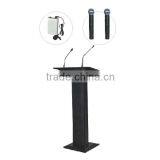 60W Luxury Digital Lectern , Church Podium For Speeches And Teaching thumbnail-2
