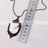 Fashion Jewelry Necklace Steampunk Necklace Skeleton Silhouette Cameo Pendant 2015 New Party Dress Made in China Yiwu thumbnail-5