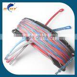 100% Uhmwpe Fiber 4 Line(1red in 400kg,1blue in 400kg,2gray in 400kg) x 25m Kitesufing Line Set End Looped thumbnail-2