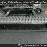 Steel Rubber Track Undercarriage / Crawler Undercarriage Spare Part / Rubber Steel Track Chassis From 0.5Ton to 120Ton thumbnail-4