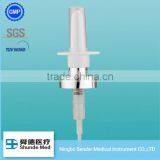 Transparent Plastic Medical Spray Bottle With Nasal Sprayer thumbnail-6