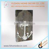 2016 Antique Wooden Wall Coat Hooks With Metal Letter thumbnail-2