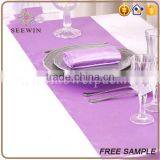 Chinese Wholesale Style Satin Sheer Table Runner thumbnail-6