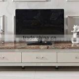 Living Room TV Stand Fireplace Marble Top thumbnail-4