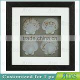 Cheap Sea Shell Wooden Artwork Wall Mounted Home Mediterranean Decor thumbnail-1