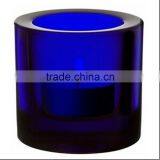 New Blue Tealight Candle Holder thumbnail-1
