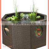 Delicated Rattan Fish Tank thumbnail-1