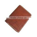 Slim Genuine Leather Minimalist Wallets for Full Grain Men Money Clip thumbnail-5