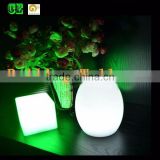 LED modern led cube lighted led cube chair outdoor seating cube color changing led cube / led light