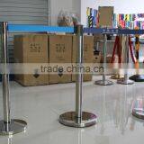 Retractable Belt Barriers With Double Belts in Various Colors thumbnail-3