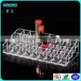 Factory Wholesale Glam Clear Acrylic 10 Hole Lipstick Case Holder thumbnail-3