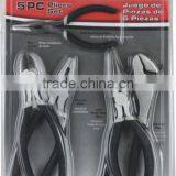 5PCS Pliers Set(5" Long Nose Pliers/6"diagonal Pliers/6"combination Pliers/6"long Nose Pliers/6"water Pump Pliers) thumbnail-1