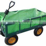 TecTake Heavy Duty Garden Trolley Mesh Cart Utility Wagon Truck Dump TC1846 thumbnail-5