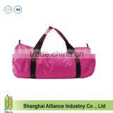 Rose Red Customized Large Comparment Duffel Nylon Promo Travelling Bag thumbnail-1