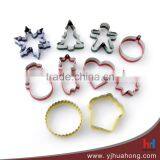 10 Pcs Food Grade Colorful Christmas Stainless Steel Cookie,DIY Baking & Pastry Tools (HCM-M31) thumbnail-2