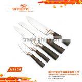 A3118 Practical 5pcs Stainless Steel Knife Set With Non-stick Coating thumbnail-5