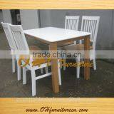 Low Price Elgant China Factory Round Tables Solid Wood Dining Table Sets thumbnail-1