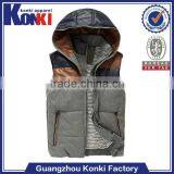 Fashional Designed Three Color Mens Wool Vests