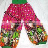 VISCOSE PRINTED TROUSERS ELASTICATED thumbnail-4