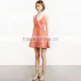 2017 Fashion Spaghetti Strap Elegant Women Spring Summer Dresses One Piece Design thumbnail-3