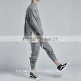 Grey No Hood Sweatshirt Men Fashion Tracksuit Wholesale Sweatshirt Oversize Sweatshirt Plain thumbnail-5