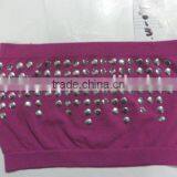 Seamless Diamonds Ironning Lady Strapless Short Camisole thumbnail-1