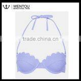 Fashionable Attractive Scalloped Swimsuits thumbnail-1