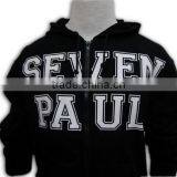 Great Workmanship Screen Print Classic Men Leisure Zipper Sweatshirt thumbnail-4