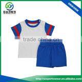 New Arrival Fashion High Quality Cotton Set of Kids Sport t Shirt /short thumbnail-4