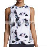 Wholesale Women Sports Yoga Tank Top Casual Gym Sport Wear Fashion Wear Sleeveless Vest thumbnail-2