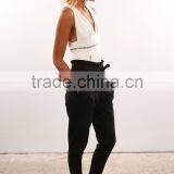 Most Fashionable Custom After Midnight Pant With Puckering, Pockets and Tie thumbnail-4