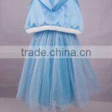 Children Party Cinderella Princess Dress With Cloak thumbnail-2