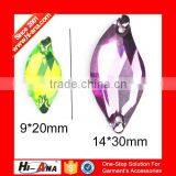 Hi-ana Rhinestone3 Welcome All the Orders Multi Color Sew on Rhinestones thumbnail-1