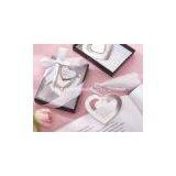 Heart-shaped Wedding Bookmark thumbnail-1