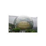 3mm - 19mm Curved Tempered Glass Sheets , Spherical Float Glass thumbnail-1