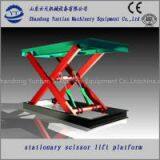 Workshop Stationary Scissor Hydraulic Lift Platform thumbnail-1