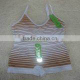 Lady's Seamless Underwear Set Nylon Cotton Spandex thumbnail-1