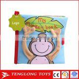 Baby Educational Toy Fabric Book Soft Cloth Book Peekaboo thumbnail-1