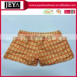 Bright yellow orange Lightweight Sporty Beach shorts elastic waist mesh liner beach shorts