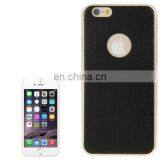 Snake Skin Texture TPU Protective Case for IPhone 6 Plus(Black)