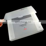 0.6mm PP Customized Clear Plastic File Box