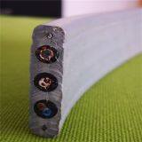 Flat Traveling Cable With Network Cable and CCTV Camera Cable thumbnail-2