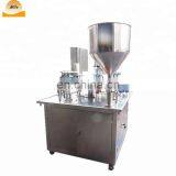 Hot Sale Semi Automatic K Cup Mineral Water Milk Cup Filling and Sealing Machine thumbnail-2