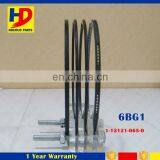 6BG1 4R For ISUZU Engine Piston Ring Set 1-12121-065-0