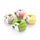 Hot Sale Low Price Egyptian 100% Cotton Yarn Knitting for Scarf and Hat thumbnail-2