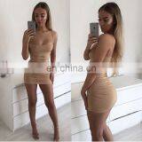 2020 New Arrivals Women Fashion Pleated Casual Dresses Ladies Bodycon Slip Dresses Women Summer Dresses thumbnail-6
