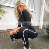 Women Fitness Yoga Jumpsuit Ladies Bodycon Long Yoga Jumpsuit Women Fitness Wear With Zipper Sportswear Jumpsuit thumbnail-6